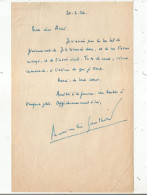 MAXIMILIEN GAUTHIER (1893 1977 PARIS) JOURNALISTE CRITIQUE D'ART FRANCAIS LETTRE A SIGNATURE 1926 - Schriftsteller