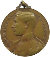 BELGIUM MEDAL 1916-1919 Albert I. 1909-1934 WW1 ALBERT 1916-1919 #s006 0275 - Unclassified