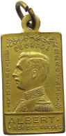 BELGIUM MEDAL 1914 Albert I. 1909-1934 WW1 MEDAL ALBERT COURAGE 1914 #s006 0297 - Sin Clasificación