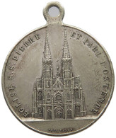 BELGIUM MEDAL  Leopold II. 1865-1909 EGLISE S.S. PIERRE ET PAUL D'OSTENDE, FISCH #tm1 0083 - Non Classés