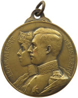 BELGIUM MEDAL  Albert I. 1909-1934 WW1 MEDAL ALBERT ELISABETH #s006 0291 - Sin Clasificación