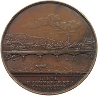 BELGIUM LIEGE MEDAL 1837 BRIDGE IN LIEGE 1837 JEHOTTE #t065 0117 - 975-1795 Hochstift Lüttich