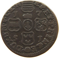 BELGIUM LIEGE LIARD 1751  #t157 0019 - 975-1795 Principato Vescovile Di Liegi