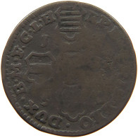 BELGIUM LIEGE 2 LIARDS 1752  #a084 0297 - 975-1795 Principado De Lieja