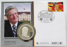 BRD NUMISBRIEF / STATIONERY MEDAILLE 2012 JOACHIM GAUCK #ns01 0187 - Other & Unclassified