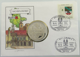 BRD NUMISBRIEF / STATIONERY  SACHSEN ANHALT #ns02 0199 - Autres & Non Classés