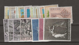 1968 MNH San Marino, Postfris** - Annate Complete