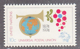 UNITED NATIONS NY   SCOTT NO 246   MNH     YEAR  1974 - Neufs