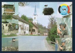 UN Belgium. (Nations Unies, Belgique).  Multivues, Soldats Belges, église, Nid De Cigognes. A Situer. - Guerres - Autres