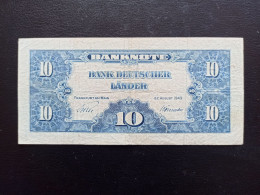 Billet Allemagne 10 Deutsche Mark  Série 1949 - Other & Unclassified