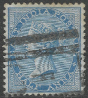 India. 1873 Queen Victoria. ½a (Die II) Used. SG 76 - 1858-79 Compagnie Des Indes & Gouvernement De La Reine