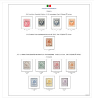 SOMAGLIA, Fogli Autocostruiti. - Stamp Boxes