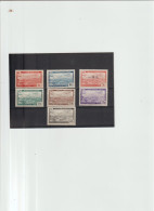 ALGERIE -Timbres Poste Aérienne, Ex Colonie Française, N° 1 à 6 Et 4A, Neufs, Gomme D'origine Sans Trace, Voir Scans - Airmail