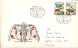 TCHECOSLOVAQUIE LETTRE FDC POUR LA FRANCE 1976 - Lettres & Documents