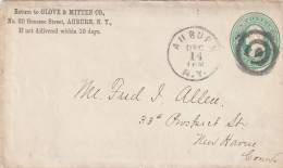 Etats Unis Entier Postal  Privé Auburn - ...-1900