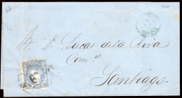 Pontevedra - Edi O 107 - Carta Mat Rueda De Carreta "62 - Tuy" - Briefe U. Dokumente