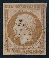 France N°9 -  Oblitéré - Petite Fente Sinon TB - 1852 Luigi-Napoleone
