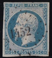France N°10 -  Oblitéré - TB - 1852 Luigi-Napoleone