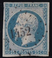 France N°10 -  Oblitéré - TB - 1852 Louis-Napoleon