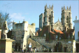 CPM - ANGLETERRE - YORK - MINSTER AND BOOTHAM BAR - York