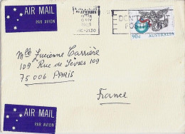 AUSTRALIE N° 903 SUR L. DE BLACKBURN/15.11.85 POUR LA FRANCE - Covers & Documents