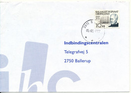 Greenland Cover Sent To Denmark 5-9-1997 Single Franked - Brieven En Documenten