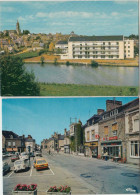 Gorron. Mayenne. Résidence Saint Laurent, Le Carrefour Et La Place Ba. Lot 2 CPSM Grd Format, Circulé, Timbrées. 2 Scans - Gorron