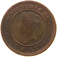 CEYLON 1/4 CENT 1870 Victoria 1837-1901 #s052 0431 - Sri Lanka