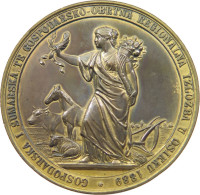 CROATIA MEDAL 1889 OSIEK, ZA ZASLUGE, LEISEK #tm3 0013 - Kroatië