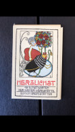 Wiener Werkstaette Serie 12 Cartes Postales Avec Le Pochet. Herzlichst. Edition Moderne De Brandstatter - Wiener Werkstätten