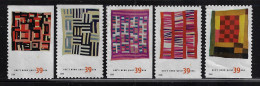 USA 2006 GEE'S BEND QUILTS SCOTT #4089,4093-94,4097-98 MNH - Unused Stamps