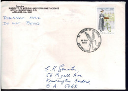 Australia 1985 Farming Commemorative Postmark & 33c Nursing On Domestic Letter - See Notes - Lettres & Documents