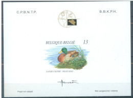 BELGIQUE - 2002 - CANARD COLVERT WILDE EEND BUZIN  - COB NA11 - Lot 25901 - Proyectos No Adoptados [NA]