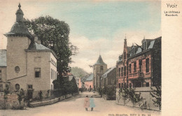 BELGIQUE - Yvoir - Le Château Baudart - Colorisé - Carte Postale Ancienne - Yvoir