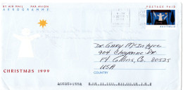 L71541 - Australien - 2000 - PP-GAAerogramm Weihnachten '99 SYDNEY - ... -> Ft.Collins, CO (USA) - Lettres & Documents