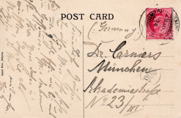 71546 - Indien - 1911 - 1d KEVII EF A AnsKte BENARES ... -> Deutschland - 1902-11 Koning Edward VII