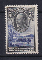 Bechuanaland: 1932   KGV    SG109   5/-    MH - 1885-1964 Bechuanaland Protectorate