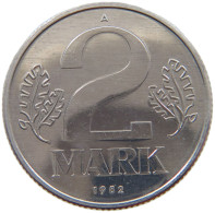 GERMANY DDR 2 MARK 1982 EXPORT #a076 0245 - 2 Marchi