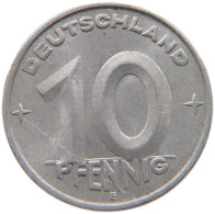 GERMANY DDR 10 PFENNIG 1950 E  #c040 0813 - 10 Pfennig