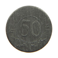 DRITTES REICH JETON  SPIEL MARKE 50 PFENNIG #a006 0925 - Autres & Non Classés