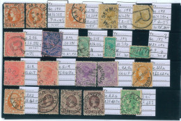 P2036 - VICTORIA , VERY NICE SELECTION ALL CATALOGUED WITH SG AND SC. NUMBERS. - Altri & Non Classificati