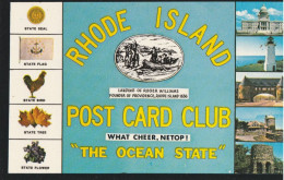 RHODE ISLAND  Post Card Club - Other & Unclassified