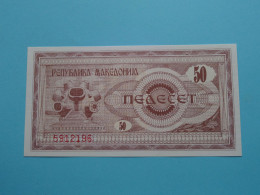 50 Denar ( 1992 ) Macedonië ( For Grade See SCAN ) UNC ! - Macédoine Du Nord