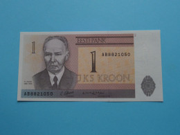 1 Üks Kroon ( 1992 ) Eesti Pank ( For Grade See SCAN ) UNC ! - Estonia