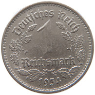 DRITTES REICH MARK 1934 F J.354 #a086 1015 - 1 Reichsmark