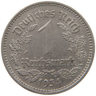 DRITTES REICH MARK 1934 A J.354 #c016 0067 - 1 Reichsmark