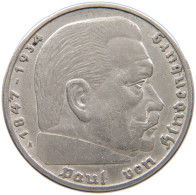 DRITTES REICH 5 MARK 1936 A  #a073 0655 - 5 Reichsmark