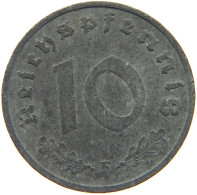 DRITTES REICH 10 PFENNIG 1945 F  #t009 0289 - 10 Reichspfennig