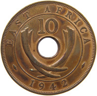 EAST AFRICA 10 CENTS 1942 George VI. (1936-1952) #c036 0589 - East Africa & Uganda Protectorates