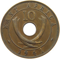 EAST AFRICA 10 CENTS 1941 I George VI. (1936-1952) #a008 0221 - Ostafrika Und Herrschaft Von Uganda